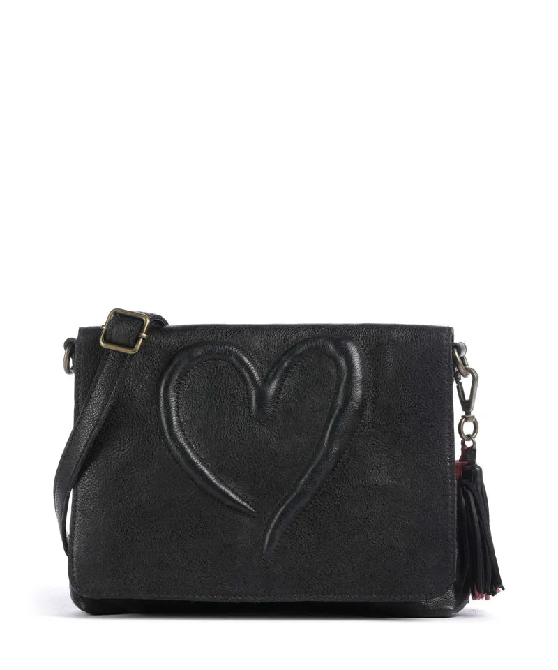 Taschendieb Wien Herzweg 3 Crossover väska black bean