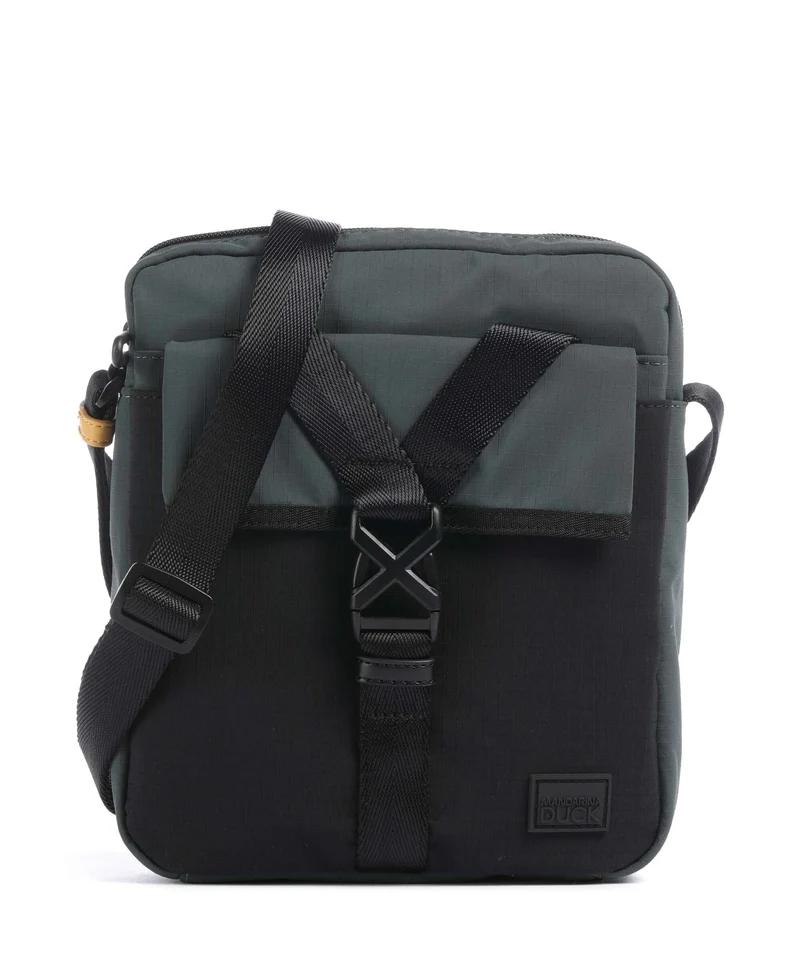 Mandarina Duck Y-Lite Crossover väska pine green