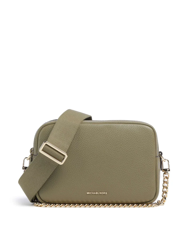 Michael Kors Bryant Medium Crossover väska safari green