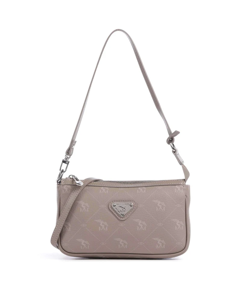 Maison Mollerus Pecarus Missy Axelremsväska taupe/rosé/silber