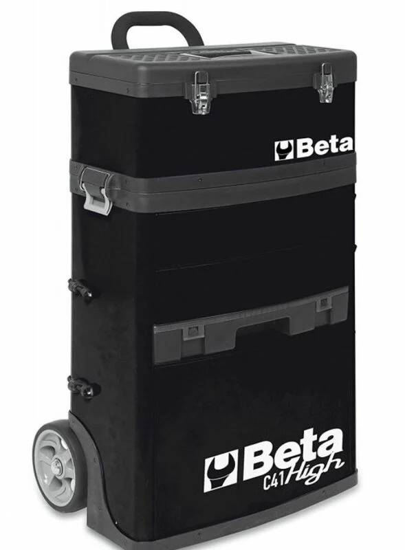 BETA Two Module Tool Trolley RAL9005 Black 041000005