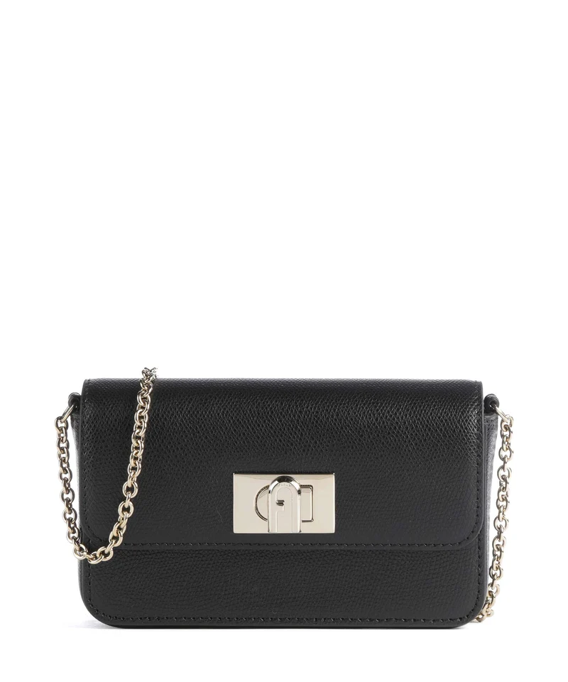 Furla 1927 Mini Crossover väska nero