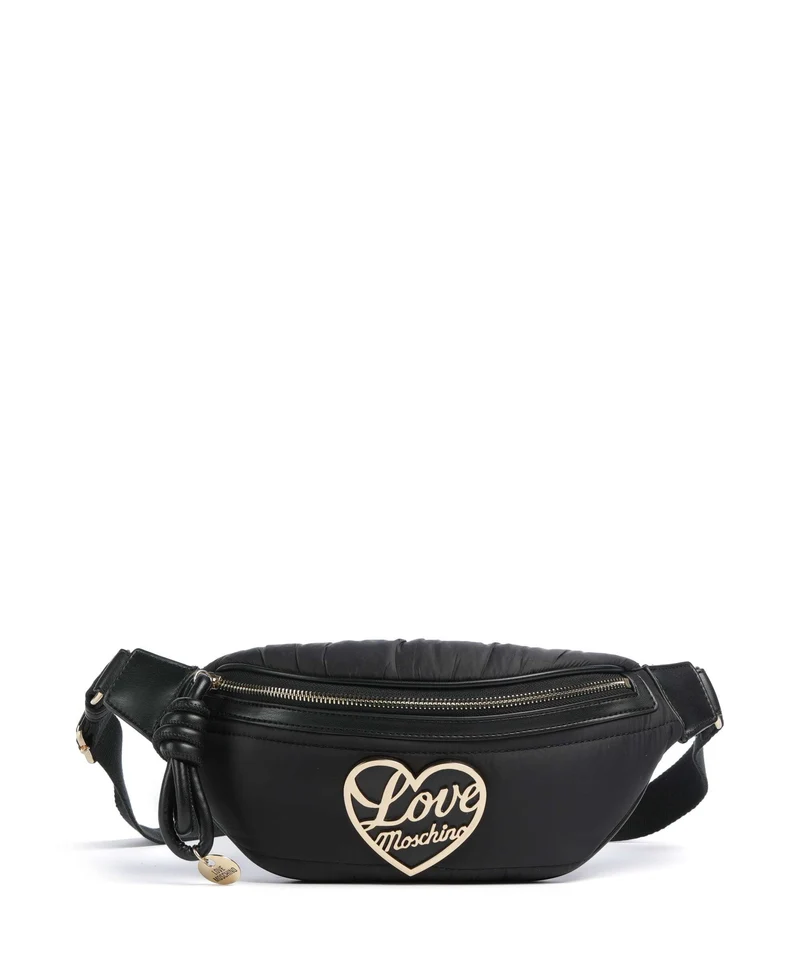 Love Moschino Air Wave Midjeväska black