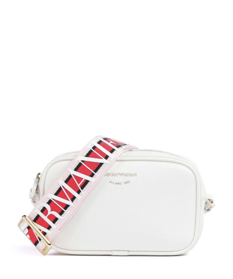 Emporio Armani Lilly Crossover väska white/brown
