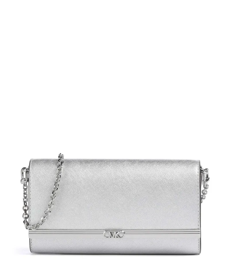 Michael Kors Mona Crossover väska silver