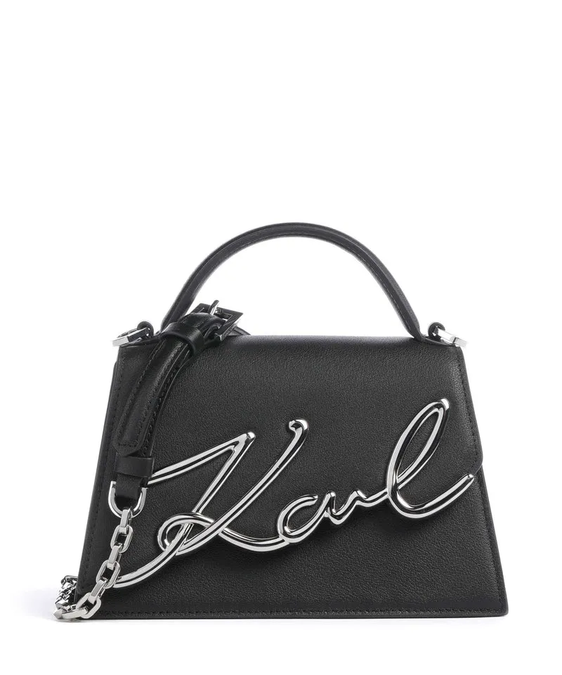 Karl Lagerfeld K/Signature 2.0 Crossover väska black/nickel
