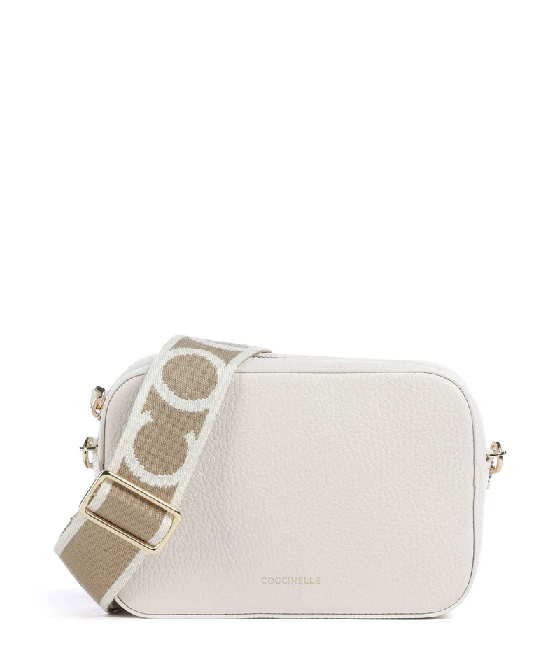 Coccinelle Tebe Crossover väska blanco