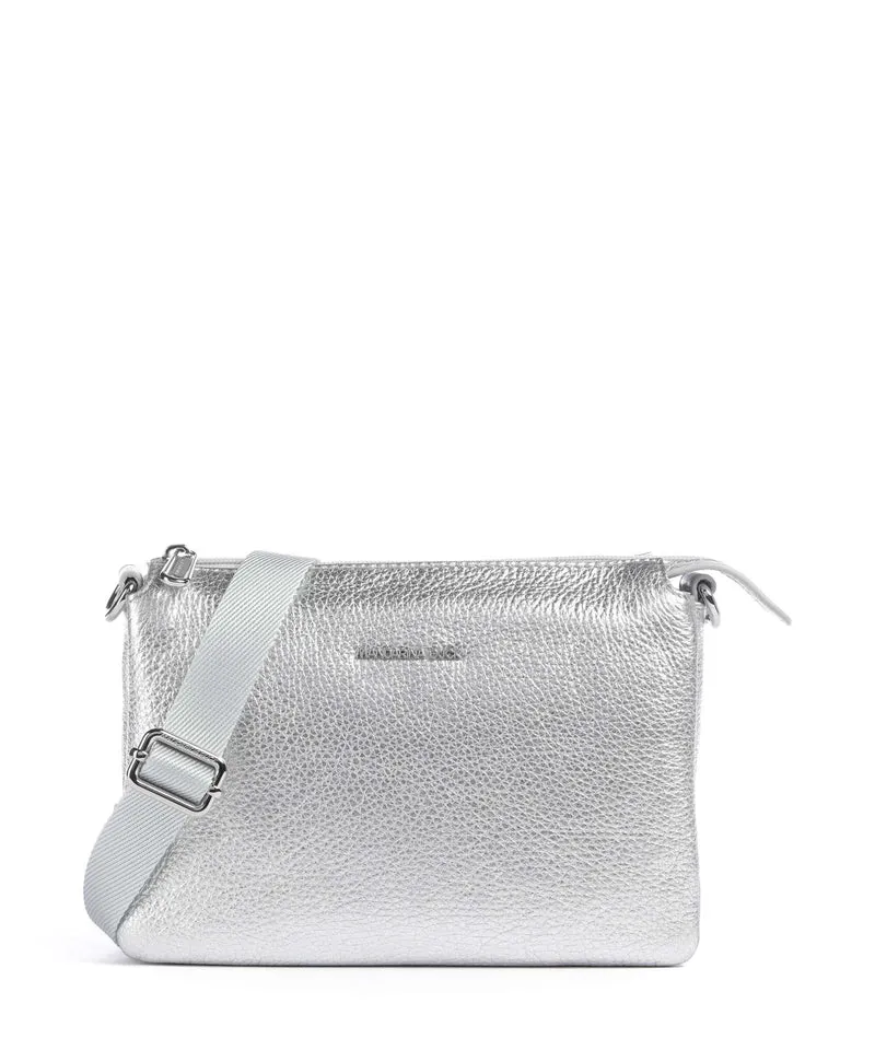 Mandarina Duck Mellow Metal Crossover väska silver