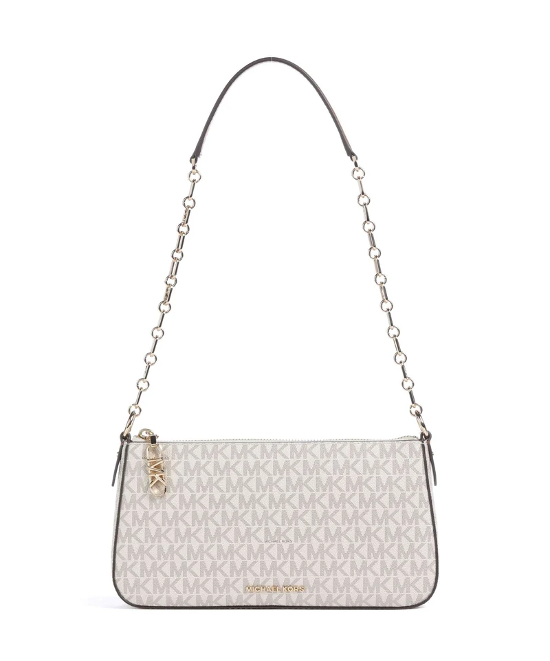 Michael Kors Empire Medium Axelremsväska vanilla/acrn