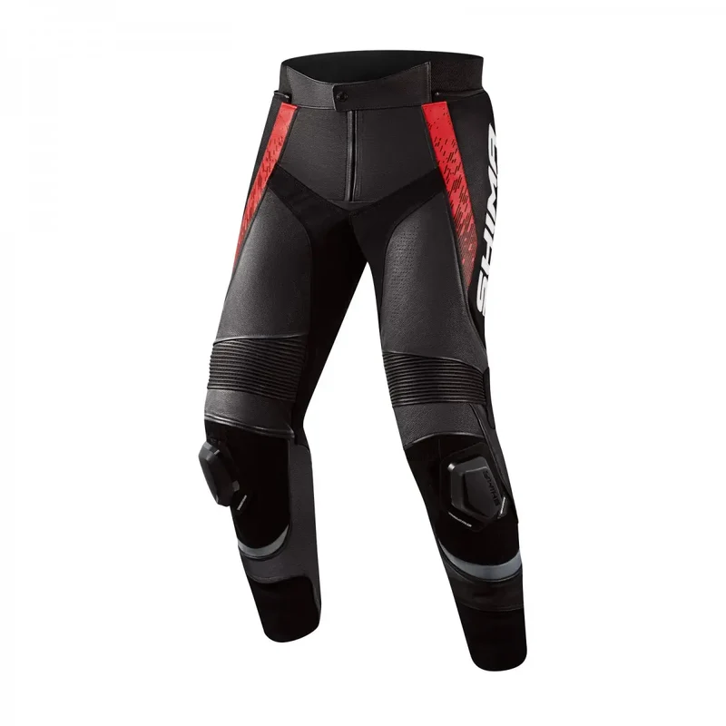 Shima Mc-Skinnbyxor STR 2.0 Svart /röd