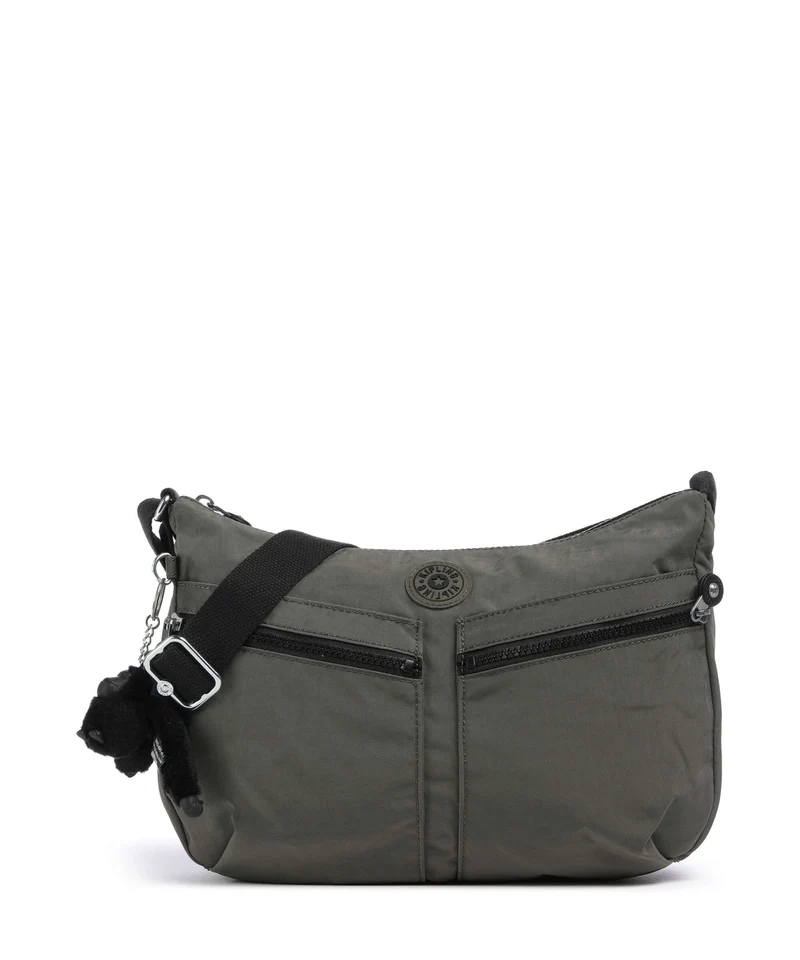 Kipling Basic Izellah Crossover väska green moss