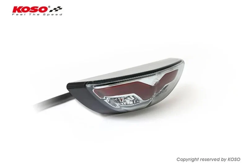 KOSO Led-Taillight, Smoke GT-03, e-mark. HB038100