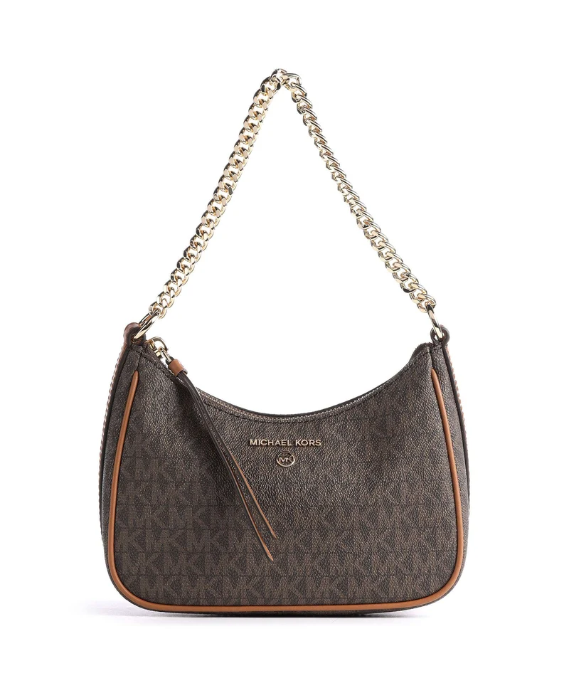 Michael Kors Jet Set Charm Axelremsväska brown/acorn