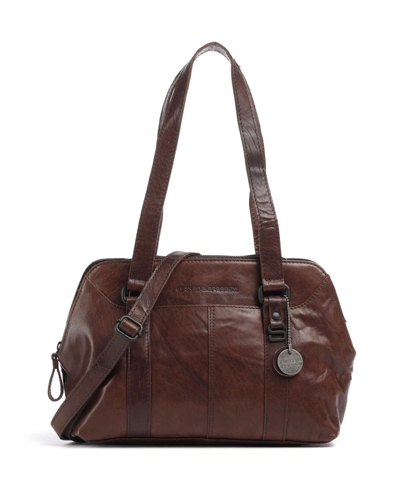 Spikes & Sparrow Bronco Axelremsväska brown