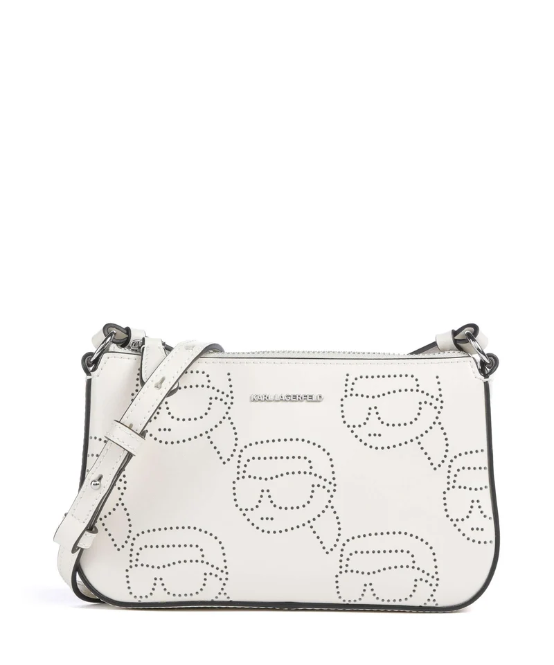 Karl Lagerfeld K/Ikonik Crossover väska offwhite