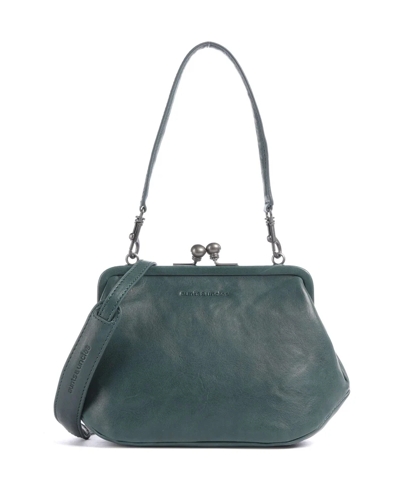 Aunts & Uncles Grandma's Luxury Club Mrs. Pizzelle Crossover väska green jewel