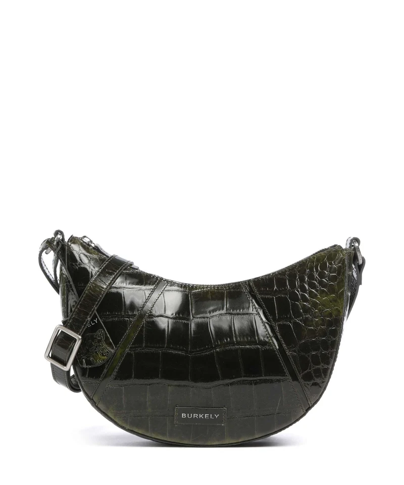 Burkely Cool Colbie Crossover väska olive patent