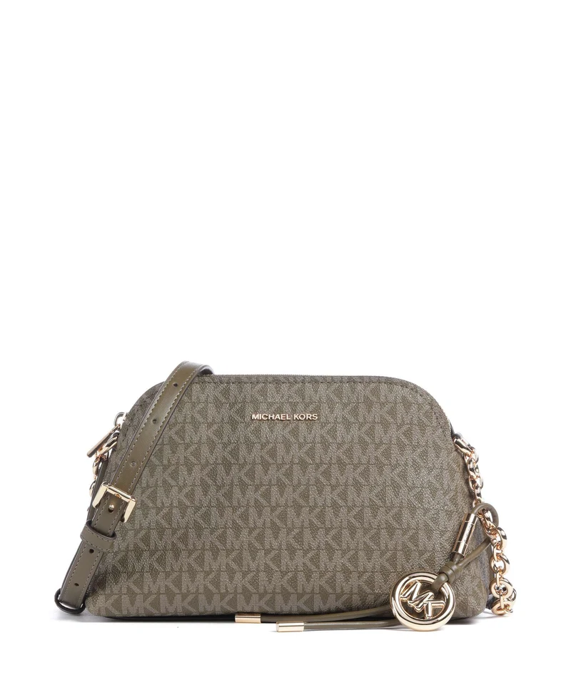 Michael Kors Freddie Small Crossover väska loden