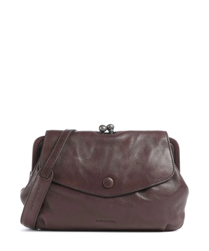Aunts & Uncles Grandma's Luxury Club Mrs. Madeline Crossover väska coffee bean