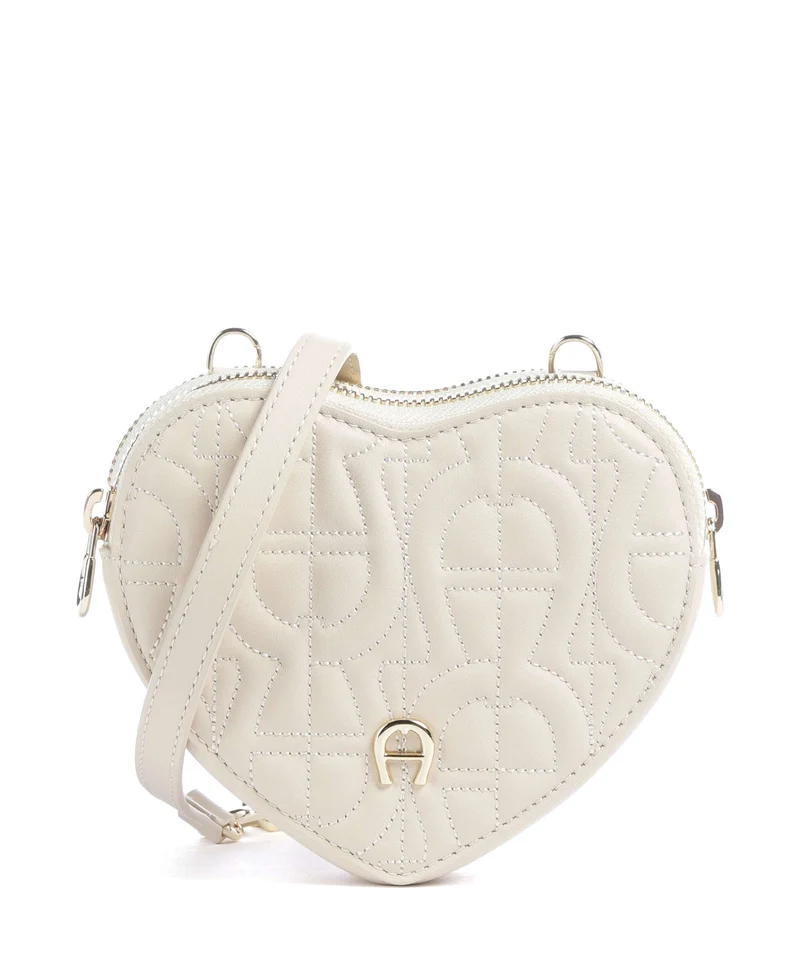Aigner Fashion Crossover väska macadamia white