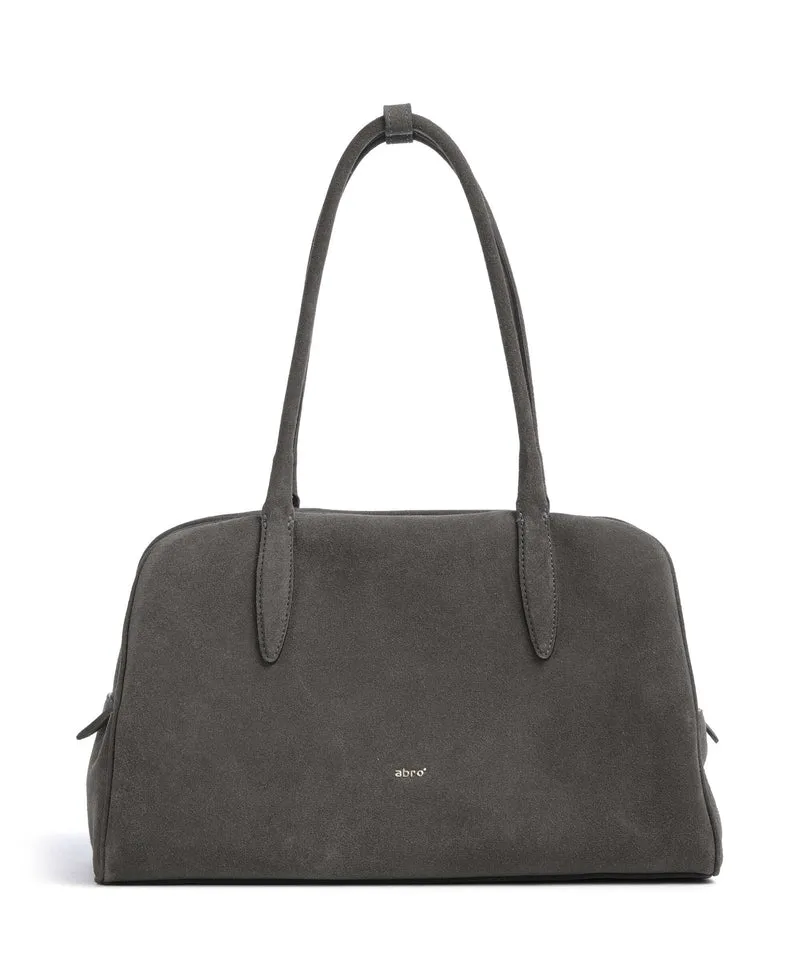 Abro Suede Amara Axelremsväska grey