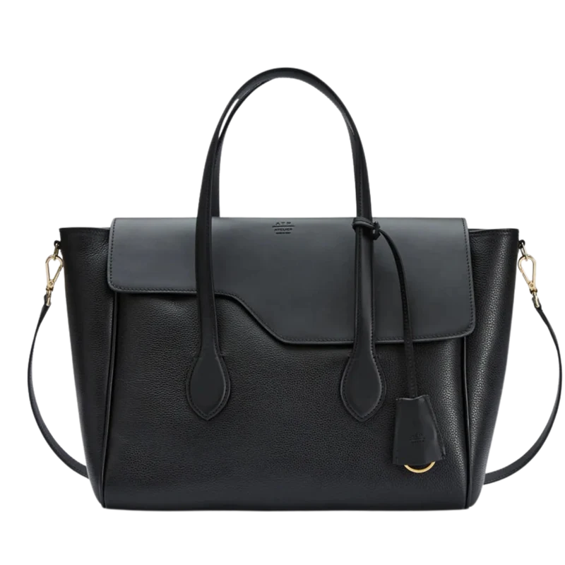 Merlara Leather Handbag - 900 Black