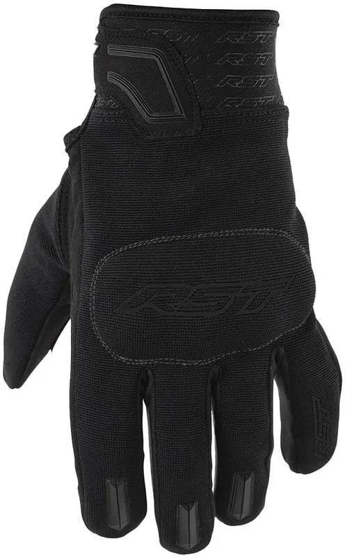RST Rider Gloves CE Mixed Textiles - Matt Black 102100BLK2-10