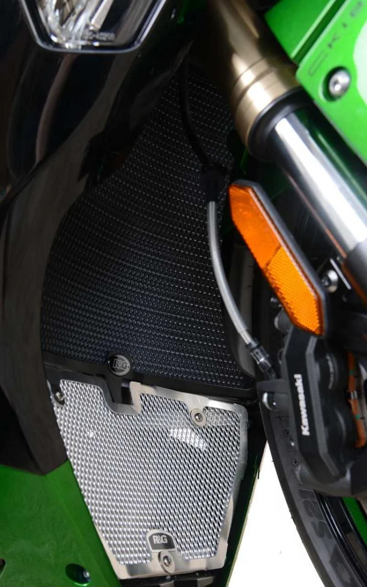 Radiator Guard BLACK - Kawasaki Z H2 20- / H2 SX