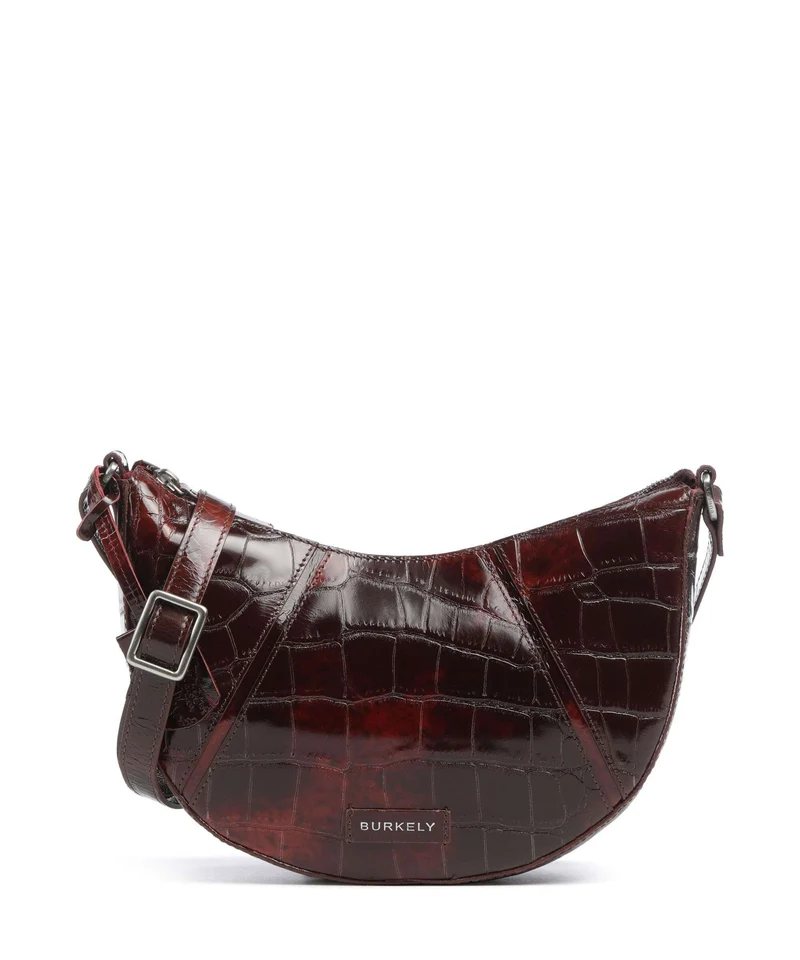 Burkely Cool Colbie Crossover väska burgundy patent