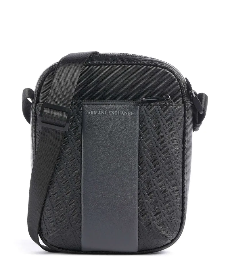 Armani Exchange William Crossover väska black/forged iron