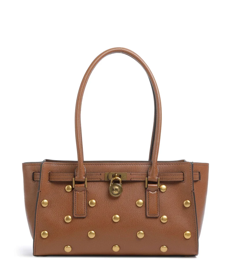 Michael Kors Hamilton Moderne Small Axelremsväska luggage