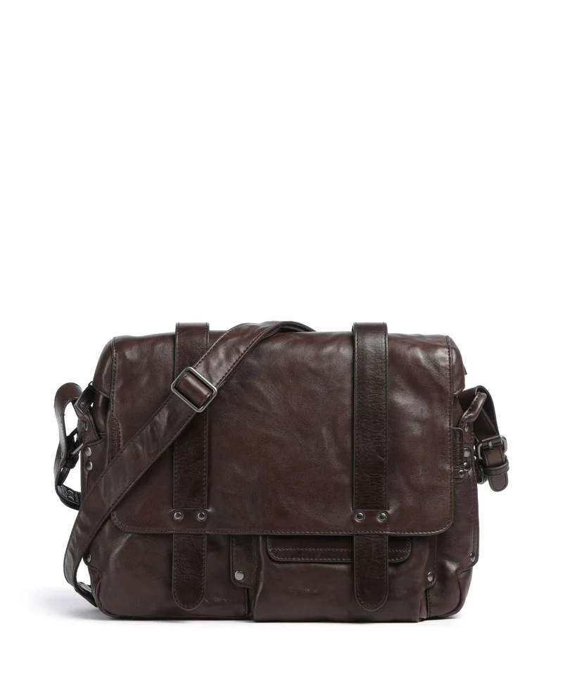 Aunts & Uncles Grandma's Luxury Club Mrs. Honey Pie Messenger väska coffee bean