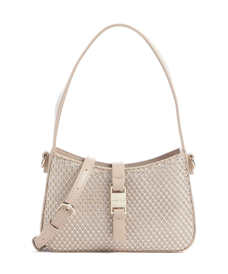 Valentino Bags Slope Axelremsväska beige