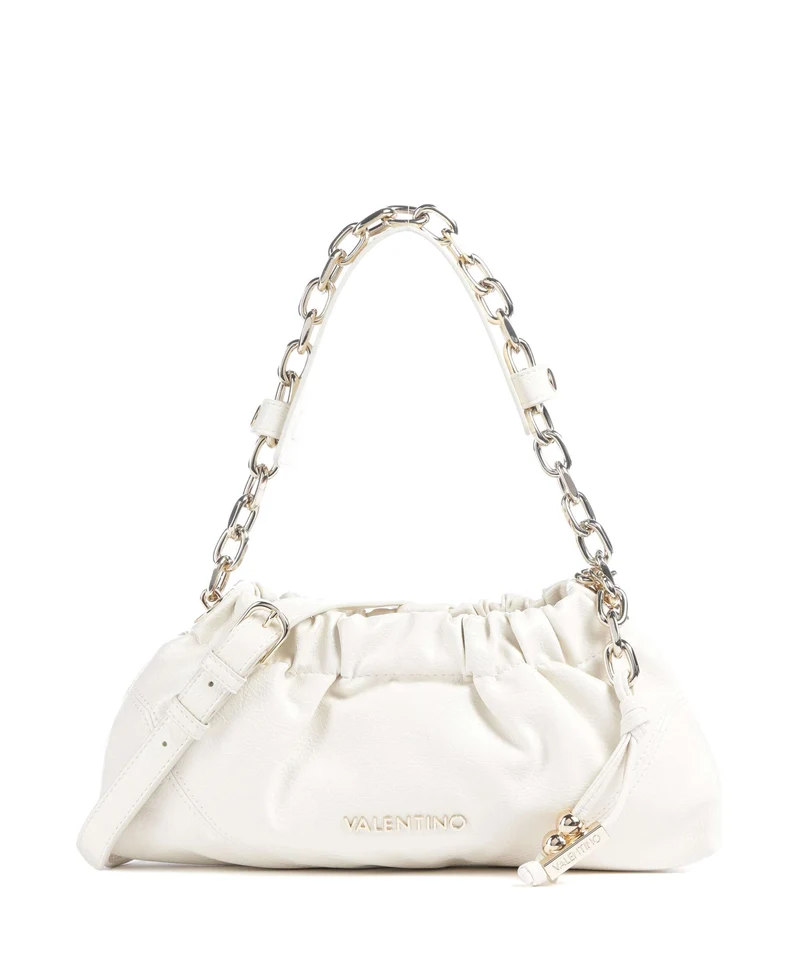 Valentino Bags Lumira Axelremsväska ecru