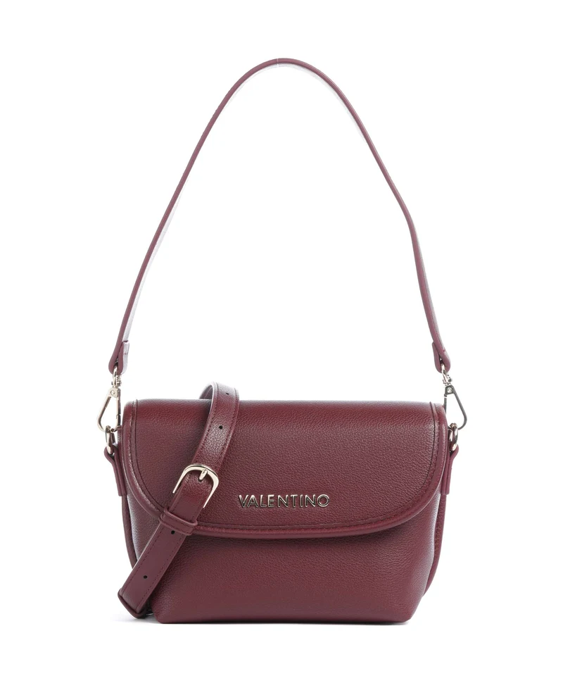 Valentino Bags Hail Axelremsväska bordeaux