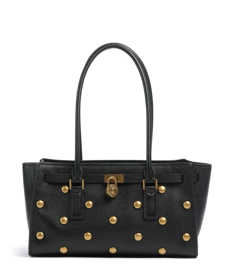 Michael Kors Hamilton Moderne Small Axelremsväska black