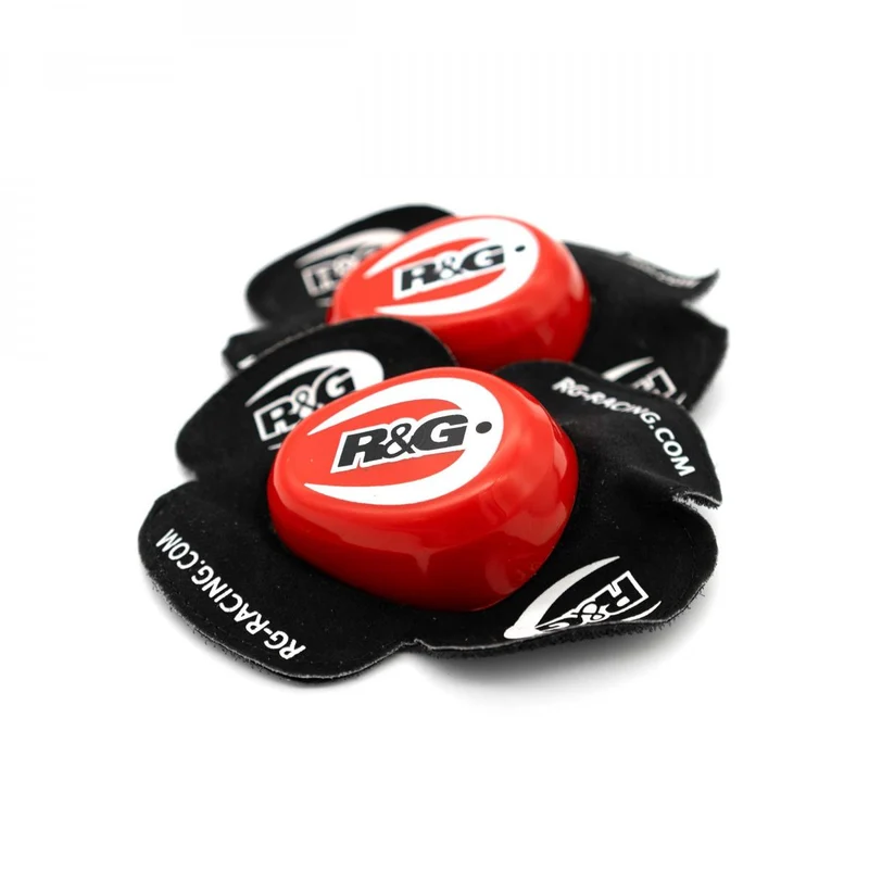 Aero Knee Sliders (standard rear profile) (pair, red)