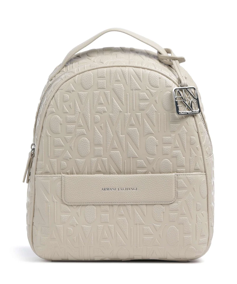 Armani Exchange Liz Pebble S Ryggsäck script
