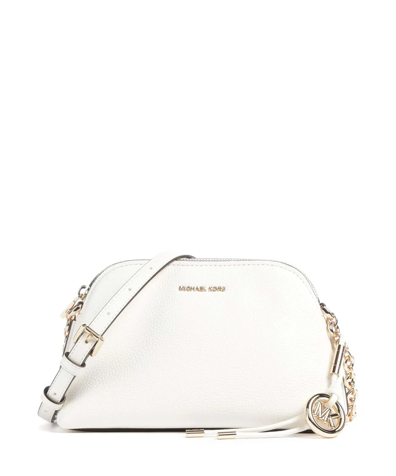 Michael Kors Freddie Small Crossover väska eggshell