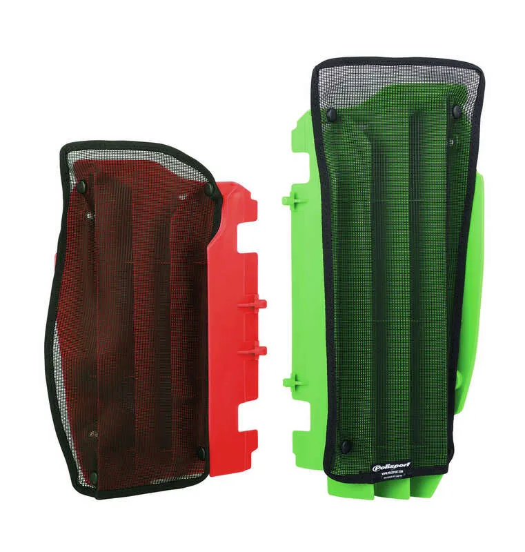 POLISPORT Radiator Louvers Mesh Black Honda CRF450R/RX 8463000001