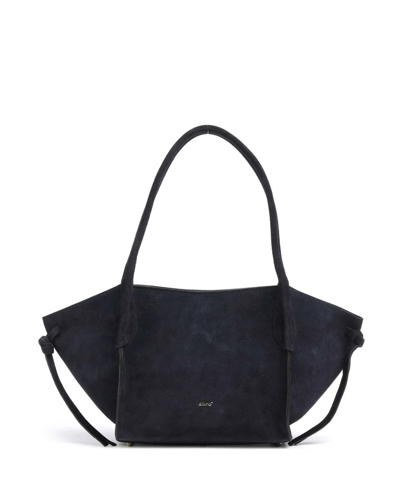 Abro Suede Vibe Small Axelremsväska navy