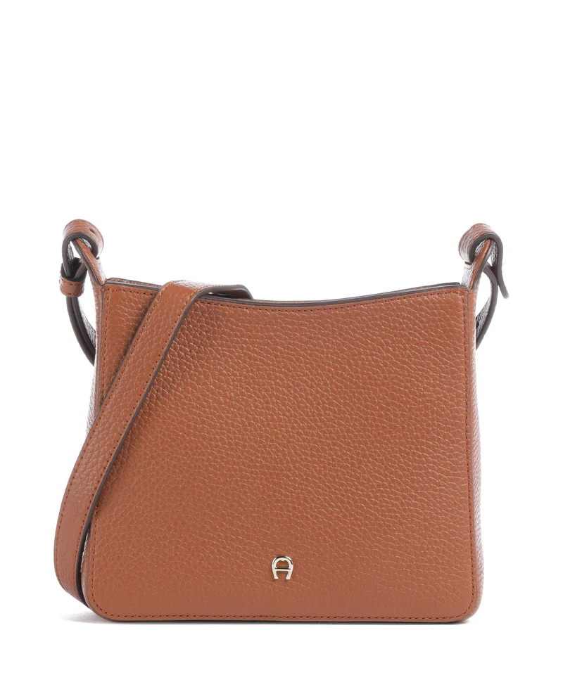 Aigner Pura S Crossover väska cognac brown