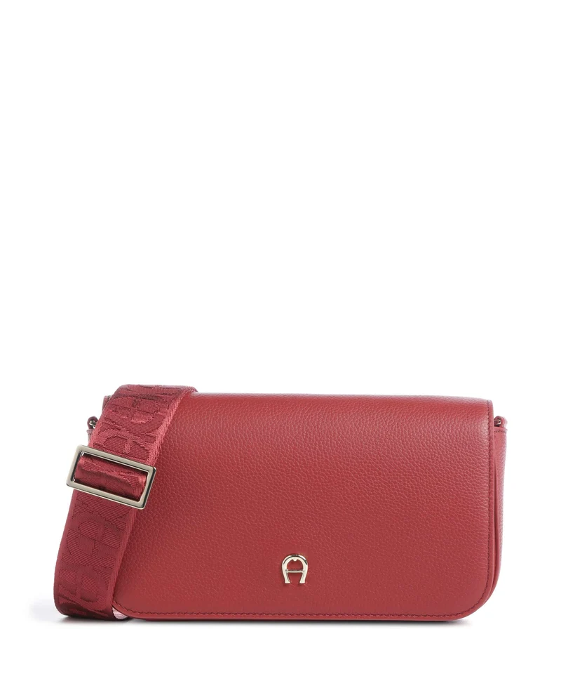 Aigner Zita S Crossover väska burnt red