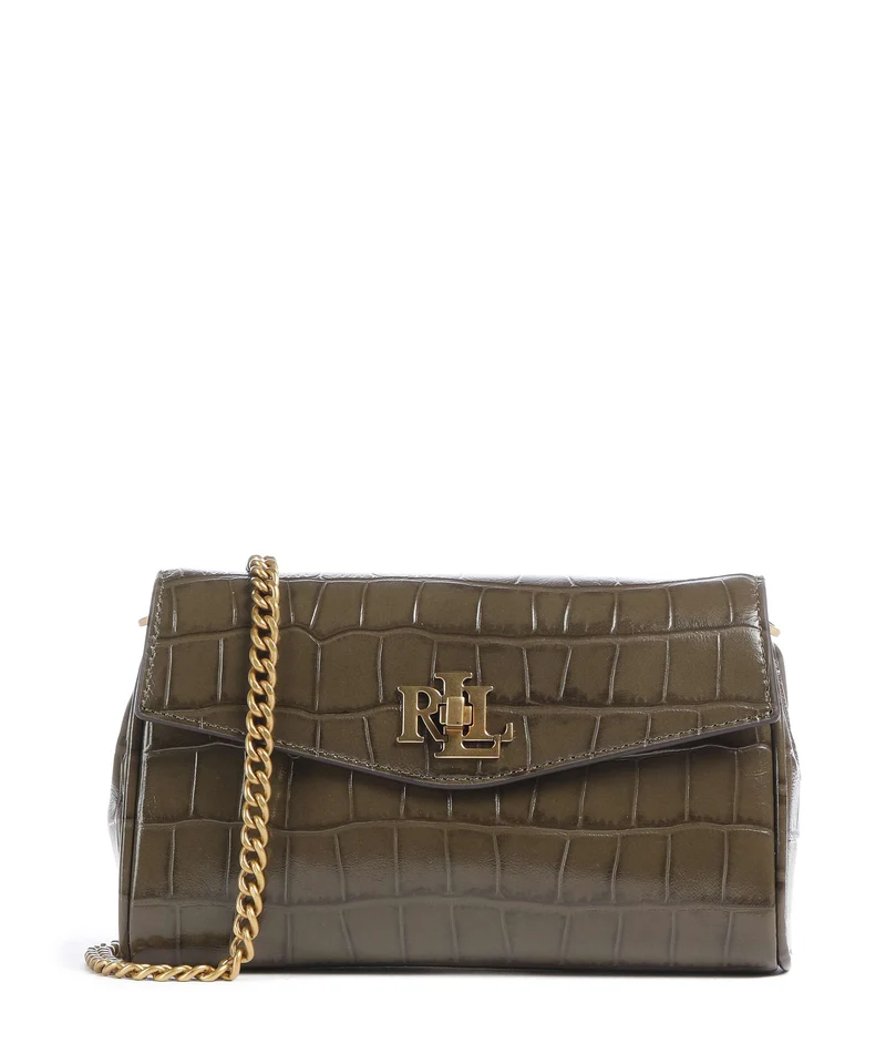 Lauren Ralph Lauren Tanner Large Crossover väska botanic green