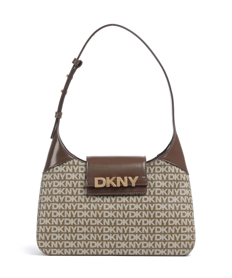 DKNY Avril Axelremsväska chino/chocolate