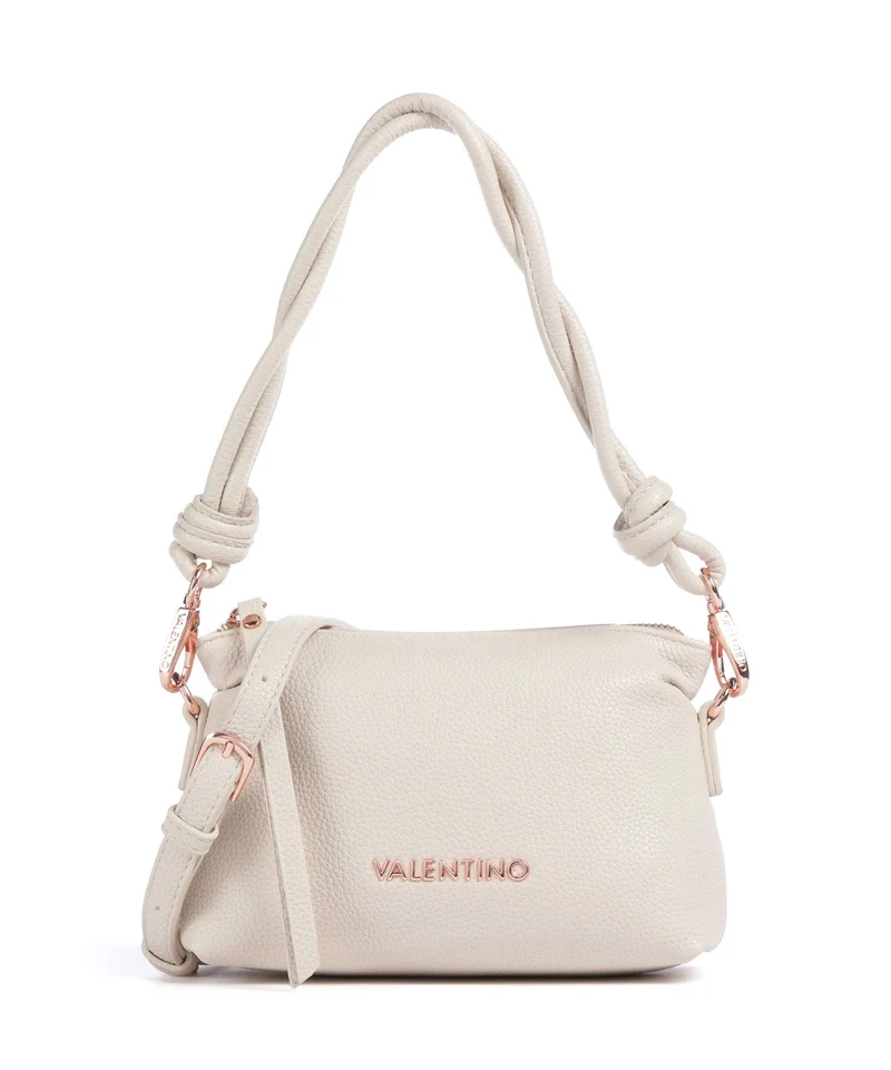 Valentino Bags Scarlett Re Axelremsväska ecru