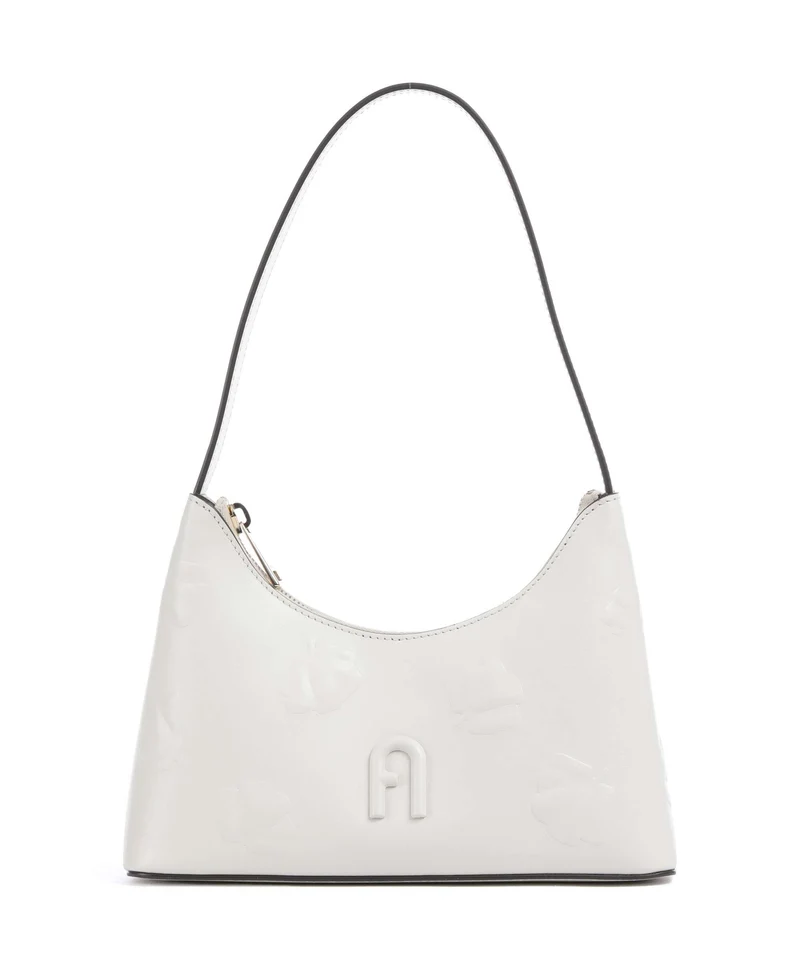 Furla Diamante Mini Axelremsväska marshmallow