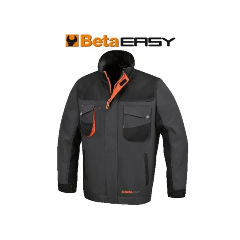 BETA Work Jacket in T/C canvas 260 g/m² Oxford Inserts 079090804