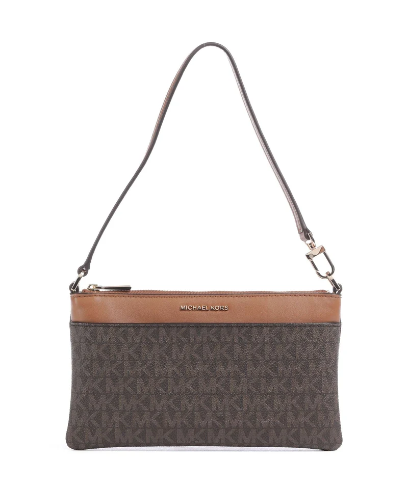 Michael Kors Jet Set Axelremsväska brown/acorn