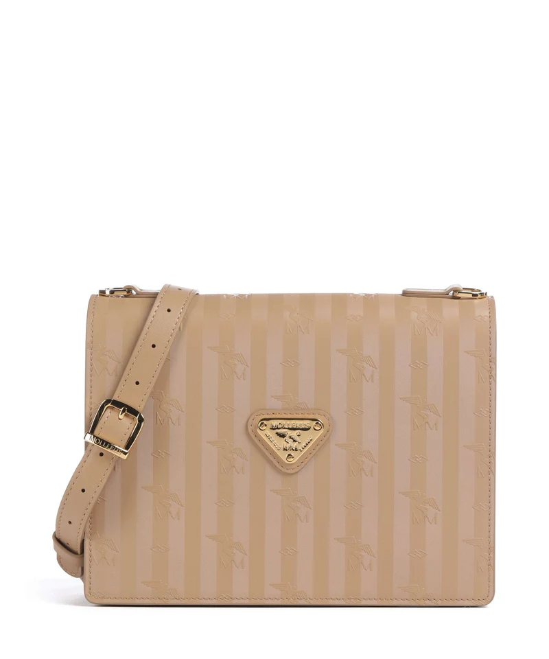 Maison Mollerus Vinerus Wil Crossover väska cappuccino beige/nastro